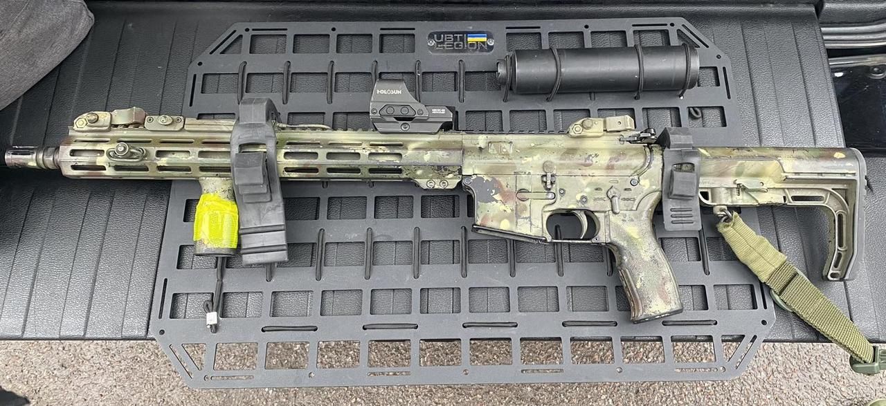 Кріплення Quick Fist Weapon Clamp для гвинтівок дробовиків або AR набір 2шт.