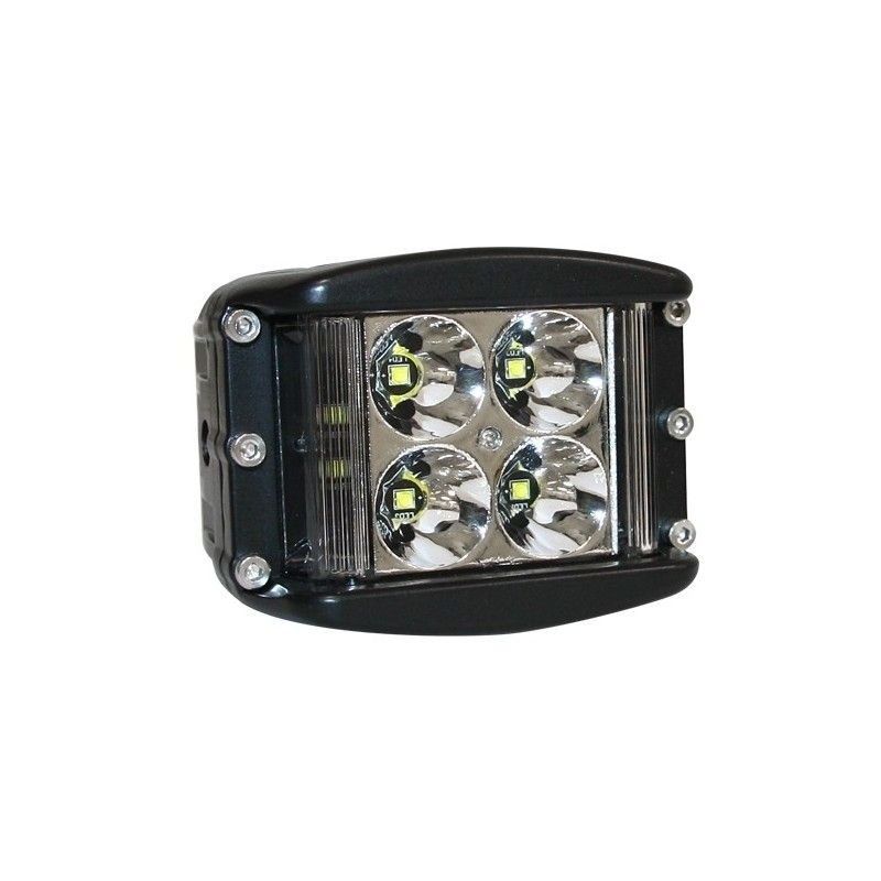 Светодиодная LED фара Aurora 40Вт (Ближний свет с боковой засветкой 180&deg;). AURORA ALO-2-E4E15D1