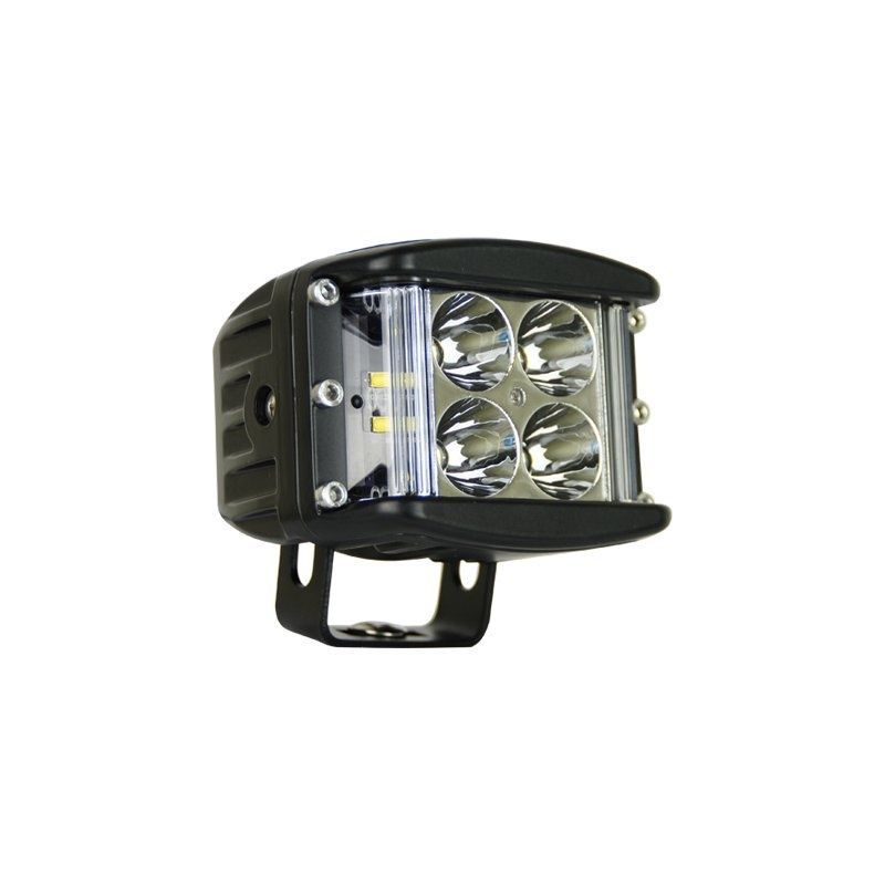 Светодиодная LED фара Aurora 40Вт (Ближний свет с боковой засветкой 180&deg;). AURORA ALO-2-E4E15D1