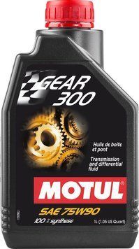 Трансмісійна олія MOTUL GEAR 300 SAE 75W90 у варіатор 1л. усі моделі CFMOTO