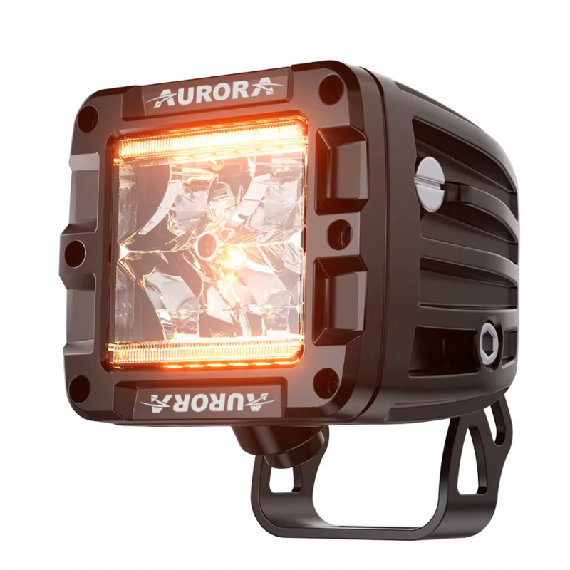 Світлодіодна фара Aurora 40Вт (Комбіноване біле світло, ДХО, Поворотники)