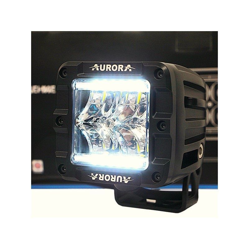 Світлодіодна фара Aurora 40Вт (Комбіноване біле світло, ДХО, Поворотники)