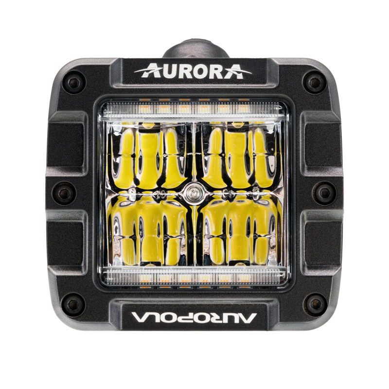 Світлодіодна фара Aurora 40Вт (Комбіноване біле світло, ДХО, Поворотники)
