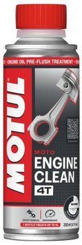 Промивка масляної системи двигуна MOTUL Engine Clean Moto 200 мл