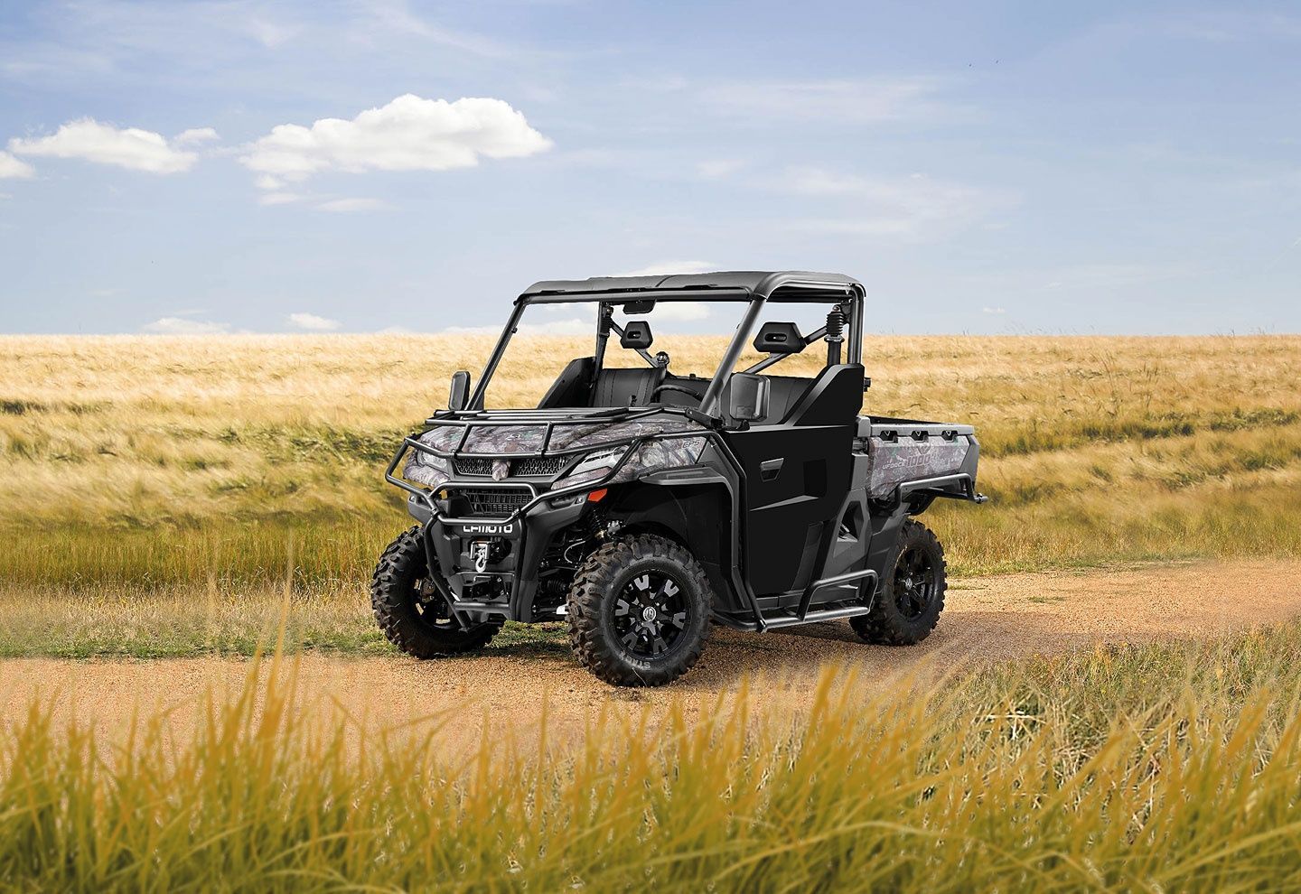 Передний кенгурятник и верблюжатник для вездехода CFMOTO UFORCE U1000 EPS оригинал