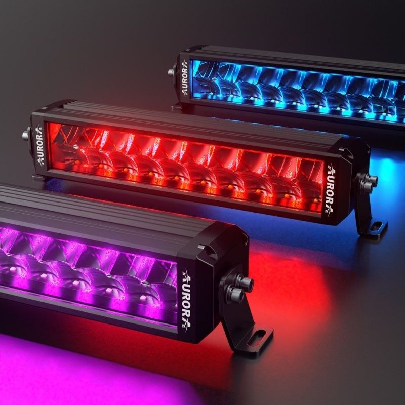 Двухрядная светодиодная балка Aurora 30" 300Вт RGB (Комбинированный свет)