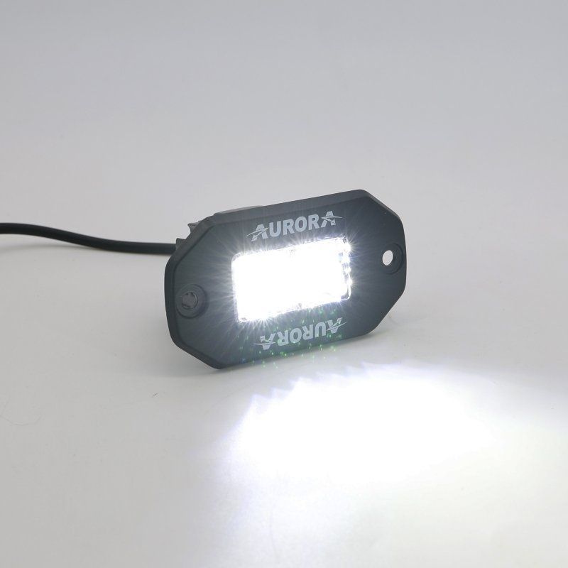 Врезная cветодиодная LED фара Aurora 20Вт (Рабочий свет)